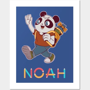 Entrusion Panda Noah Posters and Art